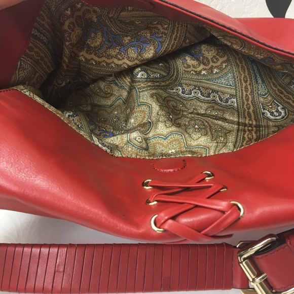 Hype Red Leather Bag - Picture 4 of 16